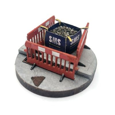 MP023-OO Laser Cut Roadworks Safety Barriers (Pack of 6) OO/4mm/1:76