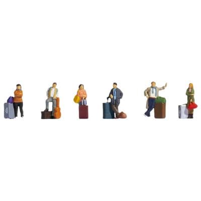Noch 15217 Passengers with luggage (Pack of 6) OO/HO