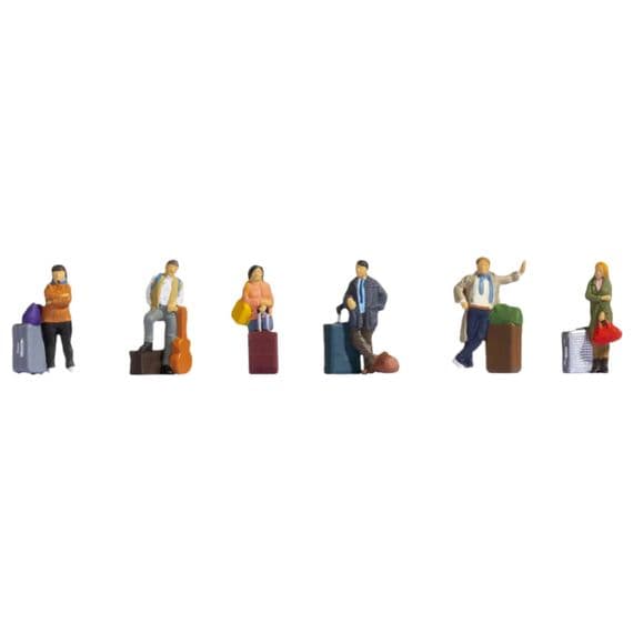 Noch 15217 Passengers with luggage (Pack of 6) For OO/HO