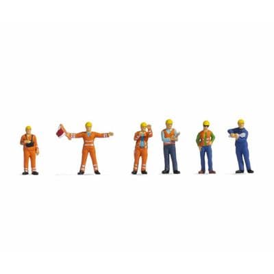 Noch 15284 Railway Shunters (Pack of 6) OO/HO