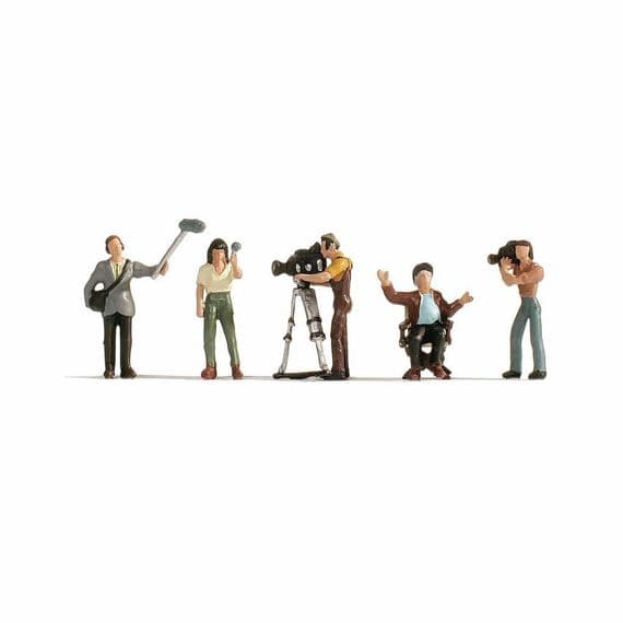 Noch 15573 Camera Crew (Pack of 5) For OO/HO Scale