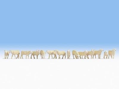 Noch 15749 Sheep (Pack Of 14) (OO/HO)