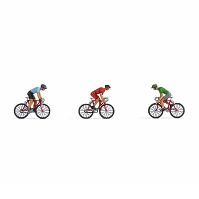 Noch 15897 Bicycle Racers (Pack of 3) OO/HO