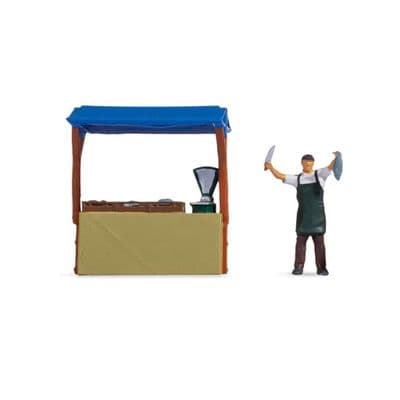 Noch 16503 Fishmonger & Market Stall Tiny Scene - OO/HO