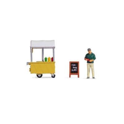 Noch 16505 Hot Dog Stand Tiny Scene - OO/HO
