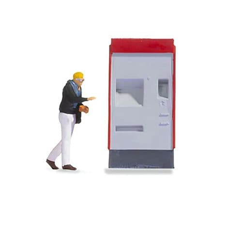 Lot De 2 Figurines Police Montée Noch - Échelle H0 Pour Modélisme Ferroviaire
