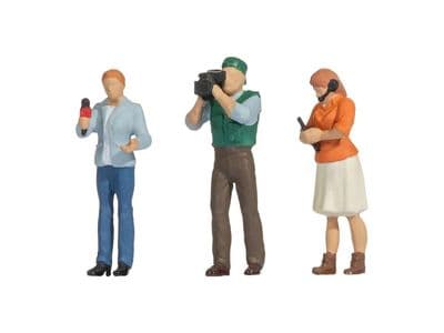 Noch 16605 TV Reporting Scene - OO/HO