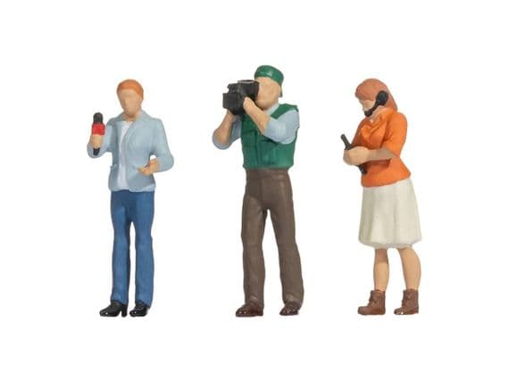 Noch 16605 TV Reporting Scene - OO/HO