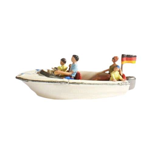 NOCH N16820 MOTOR BOAT WITH FIGURES OO/HO