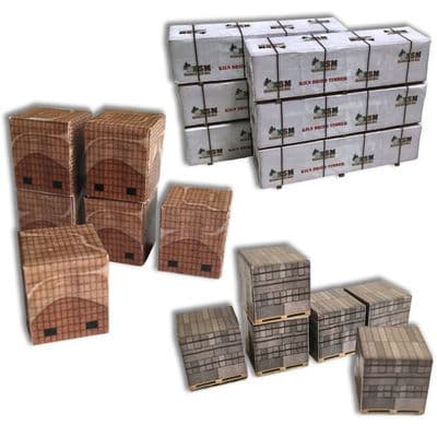 Palletised Loads Bundle - Bricks, Breeze Blocks & Timber (Pack of 30) OO/4mm/1:76