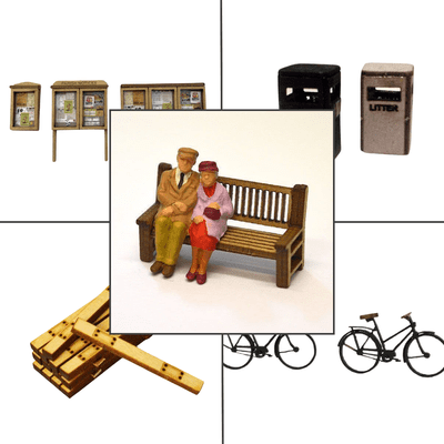 Park Bundle - OO/4mm/1:76