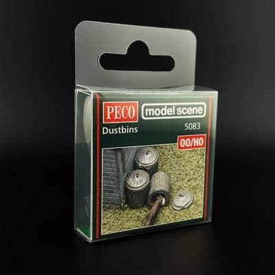 PECO Model Scene Dustbins 5083