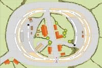 PECO OO Setrack Plan 9 Track Pack