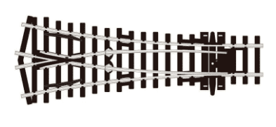 PECO Streamline SL-97 Y Point/Turnout, Small Radius