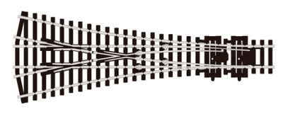 PECO STREAMLINE SL-99 Three Way Point/Turnout, Medium Radius