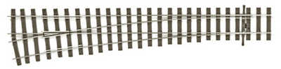 PECO STREAMLINE SL-U1189 Bullhead OO Gauge LH Point/Turnout - Large Radius