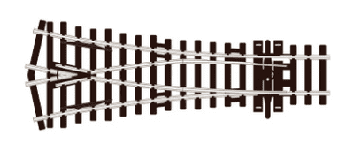 PECO STREAMLINE SL-U97 Small Radius Y Point/Turnout, Unifrog