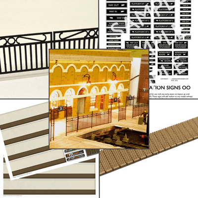 Period Station Bundle - OO/4mm/1:76