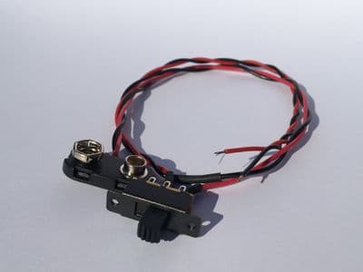 Pre-Wired Slide Switch (On/Off) With 9V PP3 Battery Clip MLS016