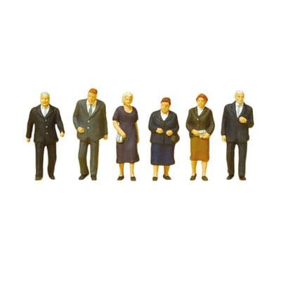 Preiser 10559 Churchgoers (Pack of 6) OO/HO