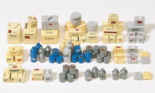 Preiser 17100 Cargo (Pack of 90) OO/HO