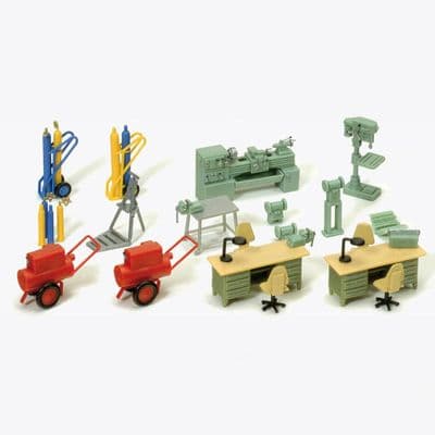Preiser 17185 Workshop Equipment OO/HO