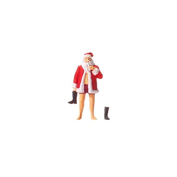 Preiser 29099 Partially Dressed Father Christmas Figure For OO/HO Scale