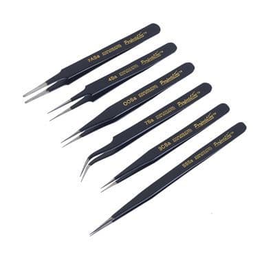 Professional Modelmakers Tweezer Set - Expo Tools 79032