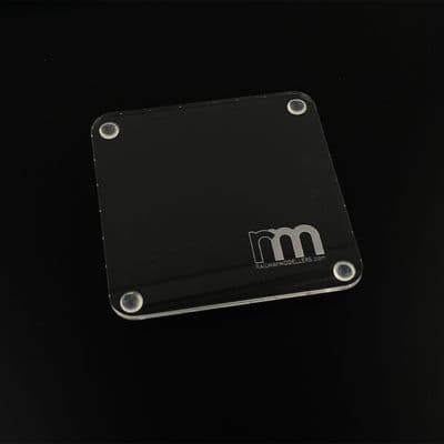 Railway Modellers Recycled Clear Acrylic Coaster