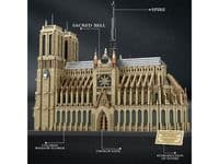Reobrix Cathedral of Notre Dame Build Set 66016