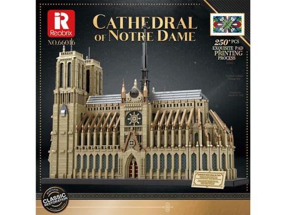 Reobrix Cathedral of Notre Dame Build Set 66016
