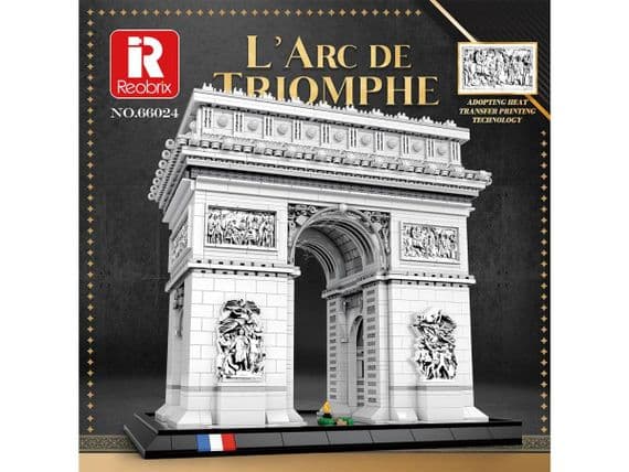 Reobrix Arc de Triomphe Model Kit – 3718pcs 66024