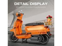 Reobrix Orange Lambretta Scooter Model Kit 11036