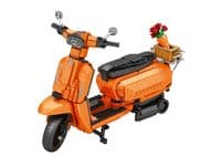 Reobrix Orange Lambretta Scooter Model Kit 11036
