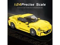 Reobrix Maserati Yellow Sports Car Model Kit 823