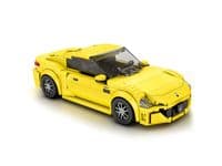 Reobrix Maserati Yellow Sports Car Model Kit 823