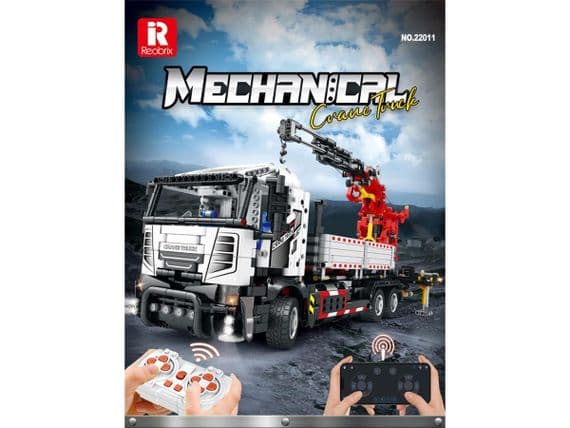Reobrix RC Crane Lorry 2328pc Construction Kit 22011