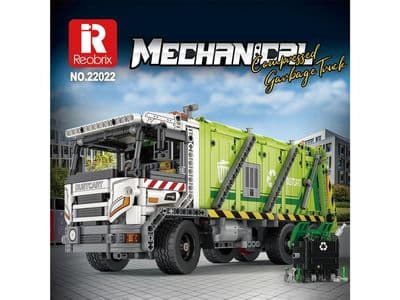 Reobrix RC Garbage Truck 1458pc Construction Set 22022