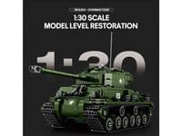 Reobrix Sherman Tank Model Kit – 836 Pieces 77030
