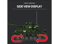 Reobrix Sherman Tank Model Kit – 836 Pieces 77030