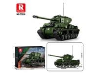 Reobrix Sherman Tank Model Kit – 836 Pieces 77030