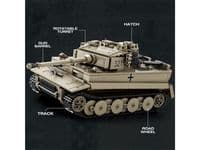 Reobrix Tiger I Tank Kit – 1138 Pieces 77031