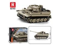 Reobrix Tiger I Tank Kit – 1138 Pieces 77031
