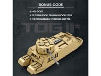 Reobrix TOG II Tank Model – 1427 Piece Set 77032