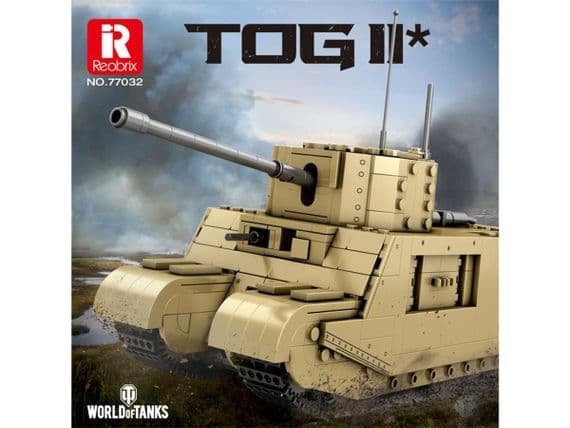 Reobrix TOG II Tank Model – 1427 Piece Set 77032