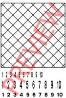 RX001-OO Laser Cut Road Marking Stencils OO/4mm/1:76