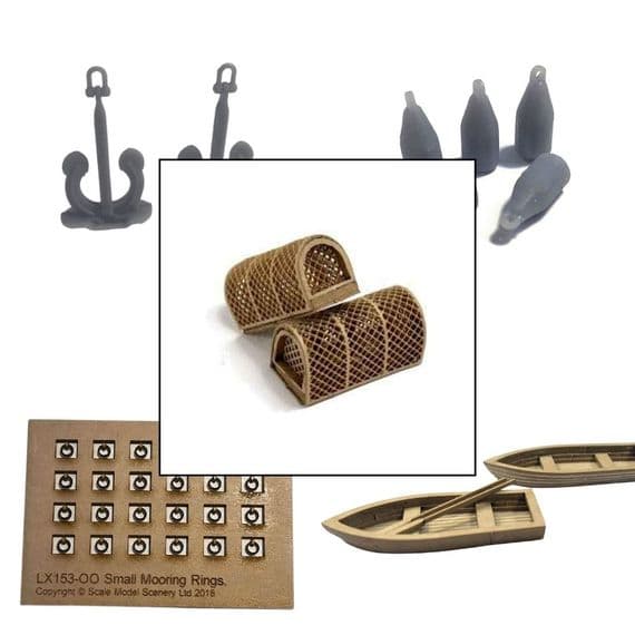 Sea Accessories Bundle - OO/4mm/1:76