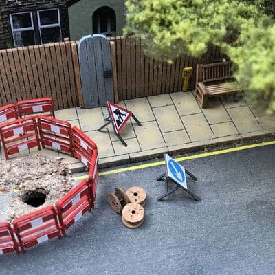 SMS-BP11 Modern Street Details Pack 1 - OO/4mm/1:76