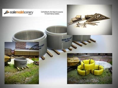 SMS-BP7 Building Site Details Pack - OO/HO Scale