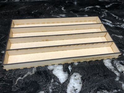 SX007 Half-Height Workbench Organiser Tray (4 Compartment)